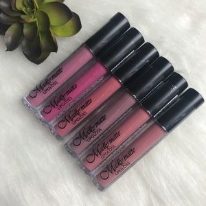 All 6 included❗️✨Matte Lipgloss Pack MAUVE Colors